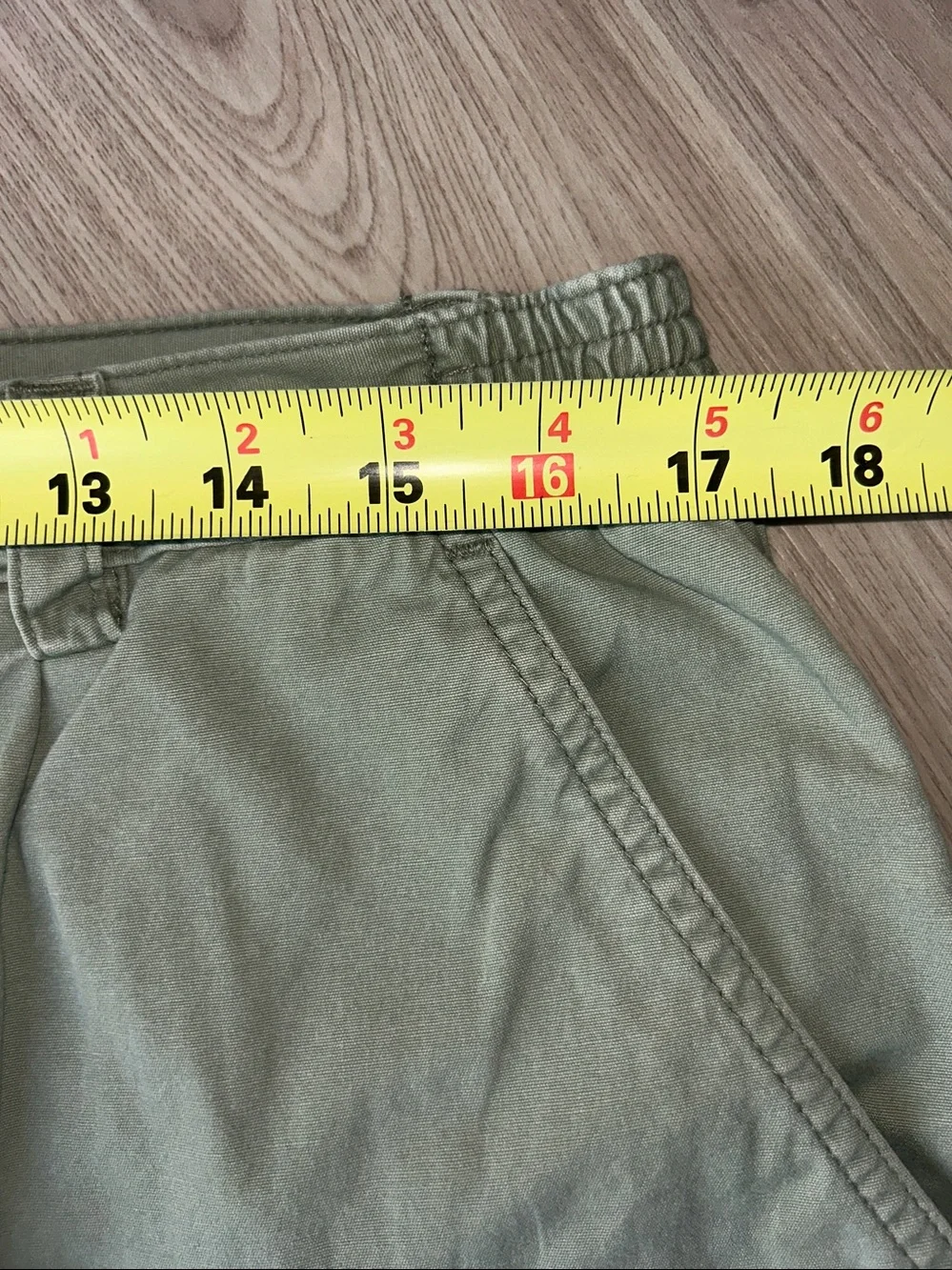 Weekender Men's Casual Shorts 36 Olive Golf Stretch Pockets Preppy Vintage Fade